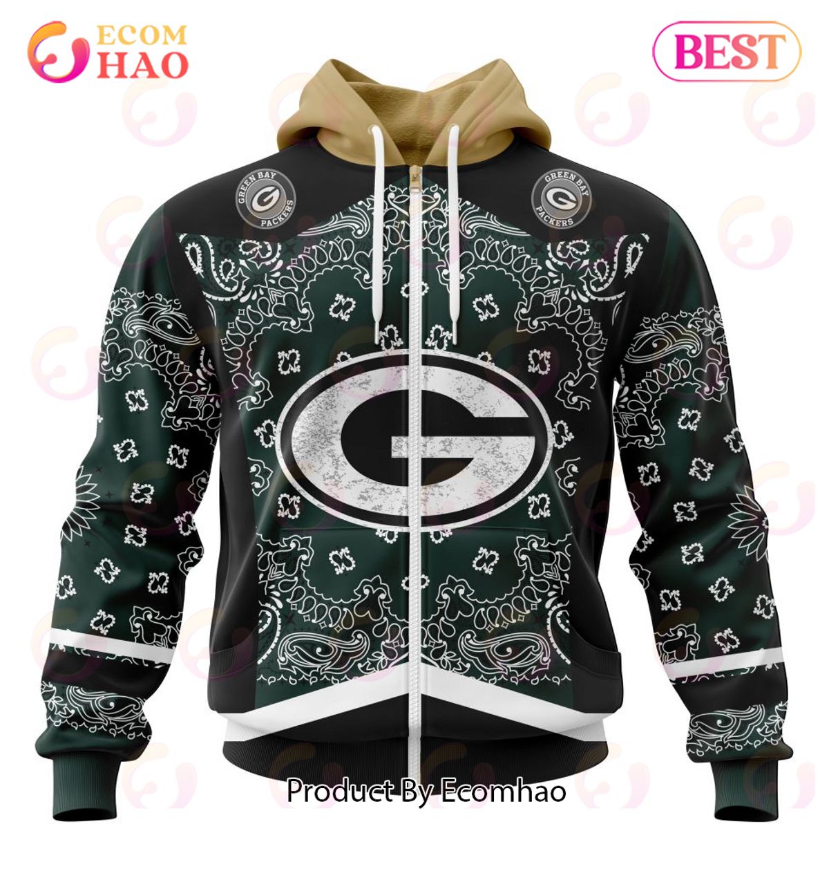 NFL Green Bay Packers Specialized Unisex Kits In Classic Style 3D Hoodie