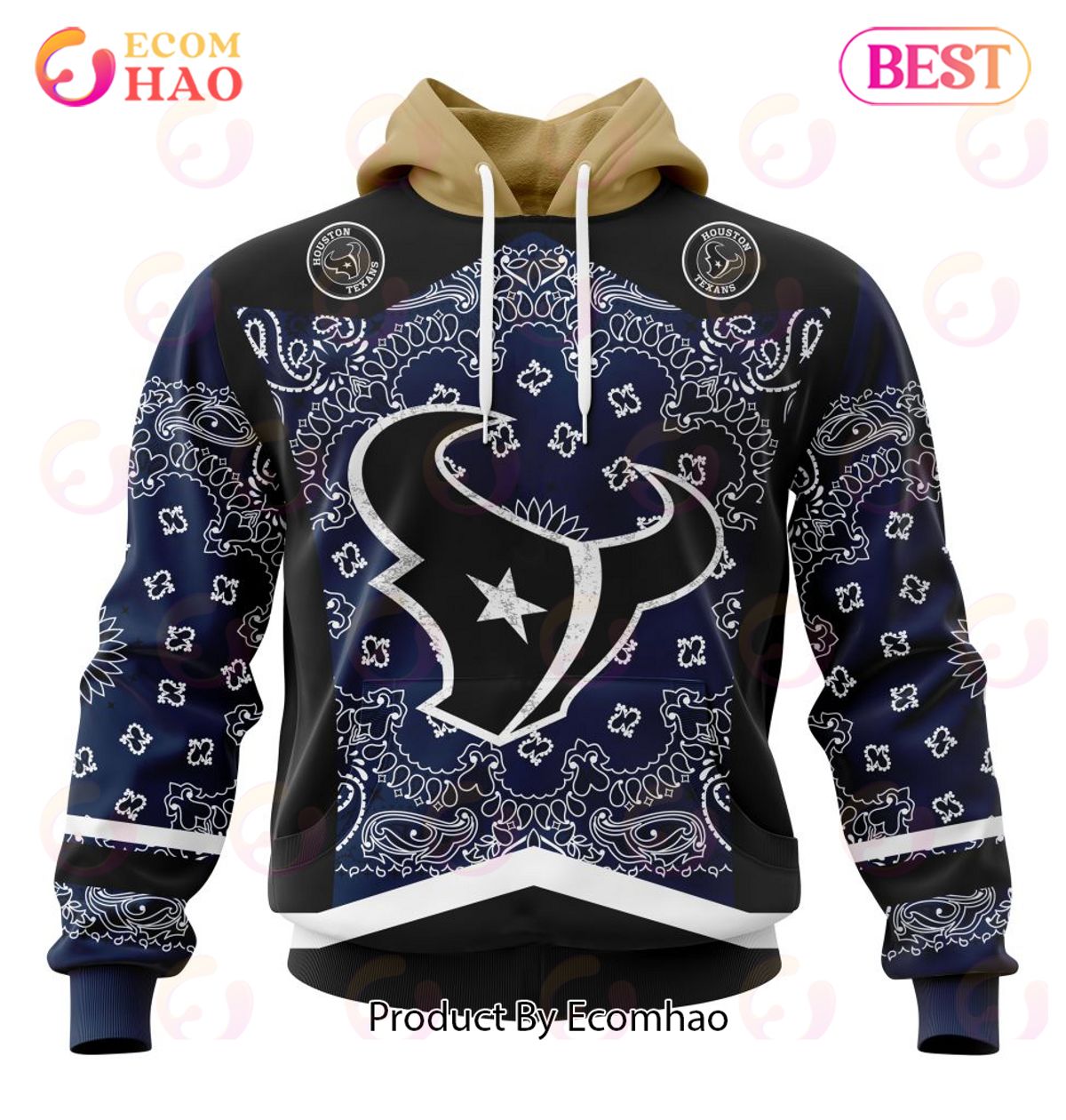 NFL Houston Texans Specialized Unisex Kits In Classic Style 3D Hoodie