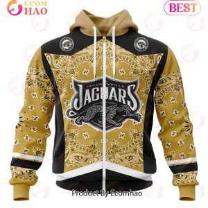 NFL Jacksonville Jaguars Specialized Unisex Kits In Classic Style 3D Hoodie