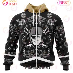 NFL Las Vegas Raiders Specialized Unisex Kits In Classic Style 3D Hoodie