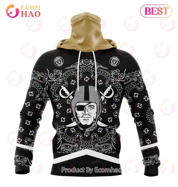 NFL Las Vegas Raiders Specialized Unisex Kits In Classic Style 3D Hoodie