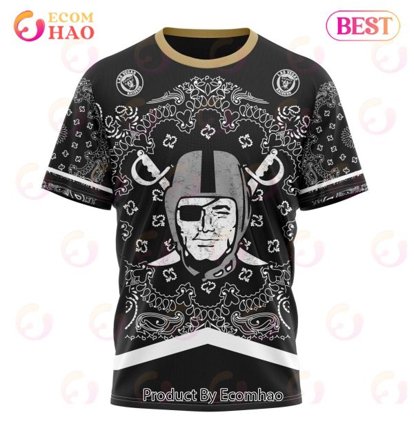 NFL Las Vegas Raiders Specialized Unisex Kits In Classic Style 3D Hoodie