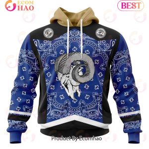 NFL Los Angeles Rams Specialized Unisex Kits In Classic Style 3D Hoodie
