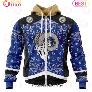 NFL Los Angeles Rams Specialized Unisex Kits In Classic Style 3D Hoodie