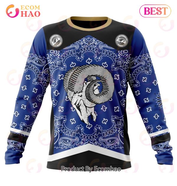 NFL Los Angeles Rams Specialized Unisex Kits In Classic Style 3D Hoodie