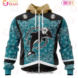 NFL Miami Dolphins Specialized Unisex Kits In Classic Style 3D Hoodie