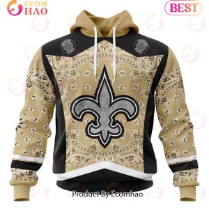 NFL New Orleans Saints Specialized Unisex Kits In Classic Style 3D Hoodie