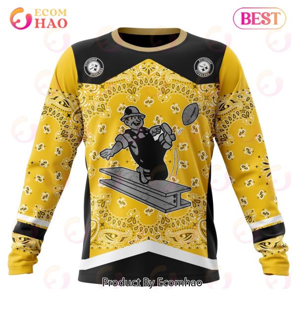 NFL Pittsburgh Steelers Specialized Unisex Kits In Classic Style 3D Hoodie