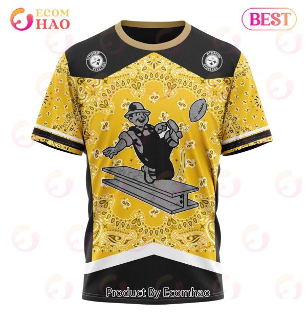 NFL Pittsburgh Steelers Specialized Unisex Kits In Classic Style 3D Hoodie
