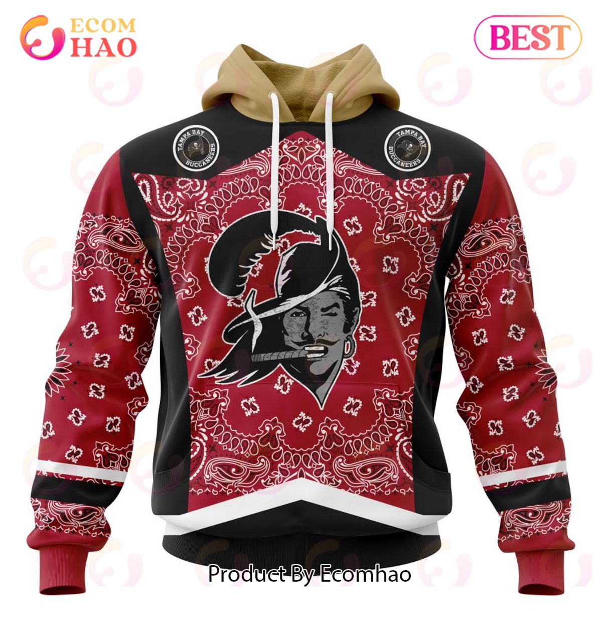 NFL Tampa Bay Buccaneers Specialized Unisex Kits In Classic Style 3D Hoodie