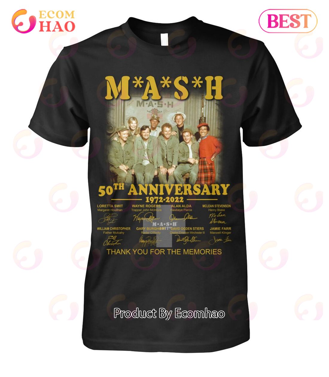 Mash 50th Anniversary 1972 – 2022 Thank You For The Memories T-Shirt