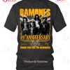 Ramones 49th Anniversary 1974 – 2023 Thank You For The Memories T-Shirt