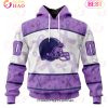 NFL Cincinnati Bengals Special Lavender Fight Cancer 3D Hoodie