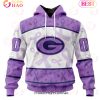 NFL Houston Texans Special Lavender Fight Cancer 3D Hoodie
