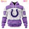 NFL Houston Texans Special Lavender Fight Cancer 3D Hoodie
