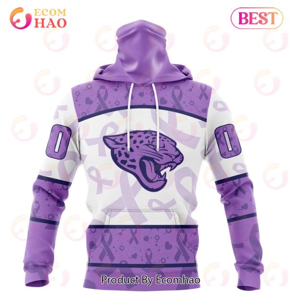 NFL Jacksonville Jaguars Special Lavender Fight Cancer 3D Hoodie