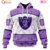NFL Kansas City Chiefs Special Lavender Fight Cancer 3D Hoodie