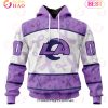 NFL Miami Dolphins Special Lavender Fight Cancer 3D Hoodie