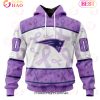 NFL New Orleans Saints Special Lavender Fight Cancer 3D Hoodie