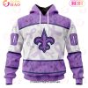 NFL New York Giants Special Lavender Fight Cancer 3D Hoodie