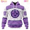 NFL Philadelphia Eagles Special Lavender Fight Cancer 3D Hoodie