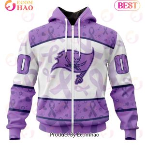 NFL Tampa Bay Buccaneers Special Lavender Fight Cancer 3D Hoodie