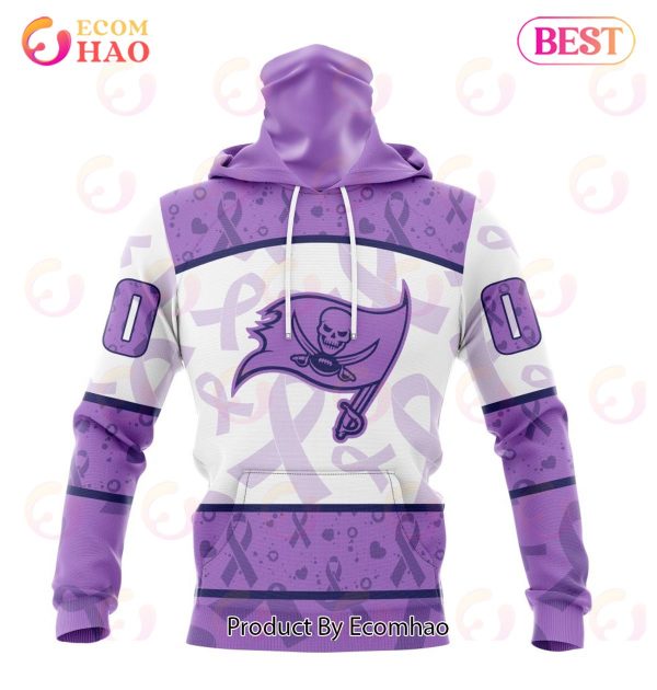 NFL Tampa Bay Buccaneers Special Lavender Fight Cancer 3D Hoodie