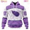 NFL Tampa Bay Buccaneers Special Lavender Fight Cancer 3D Hoodie