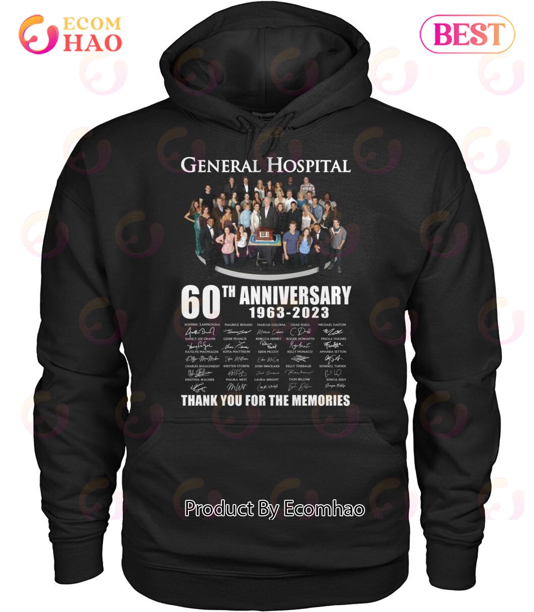 General Hospital 60th Anniversary 1963 – 2023 Thank You For The Memories T-Shirt