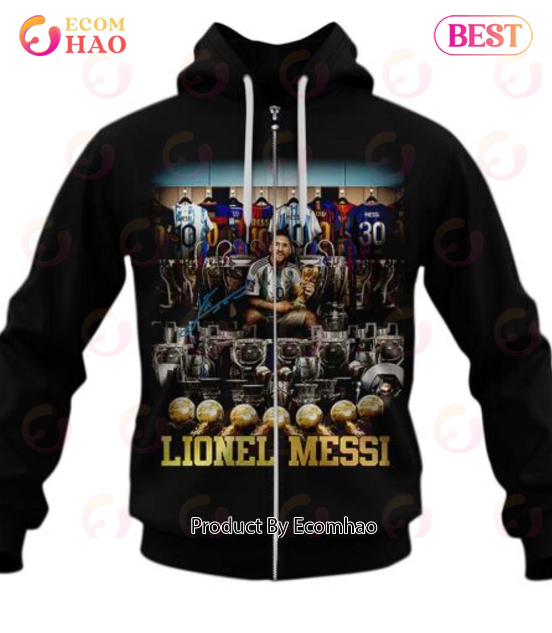 Hoodie, Tee shirt Messi World Cup 2022 Champions