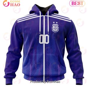 Argentina World Cup 2022 Away Kits 3D Hoodie