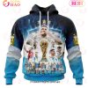 Argentina World Cup 2022 Away Kits 3D Hoodie