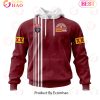 QLD Maroons 1991 Classic Kits 3D Hoodie