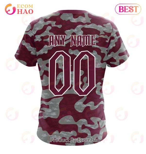 QLD Maroons Special Camo Deer Hunting ST2204 3D Hoodie