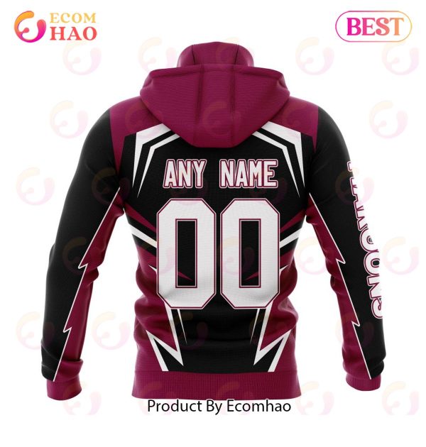 QLD Maroons Special Kits ST2201 3D Hoodie