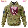 QLD Maroons Special Military Camo Kits ST2202 3D Hoodie