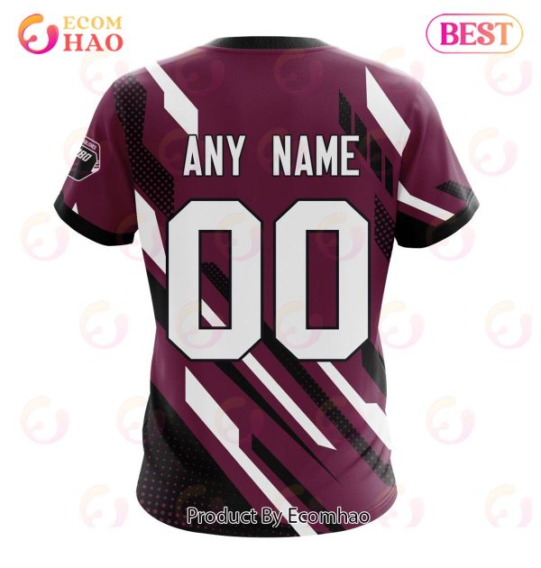 QLD Maroons Special MotoCross Concept ST2201 3D Hoodie
