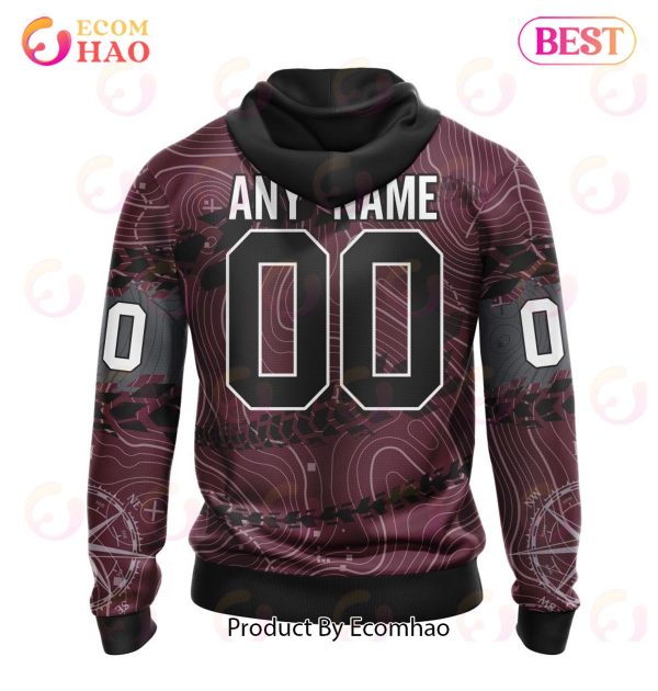 QLD Maroons Special Off-Road Concept ST2201 3D Hoodie