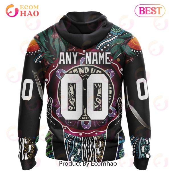 QLD Maroons Specialized NAIDOC EVENTS 3D Hoodie