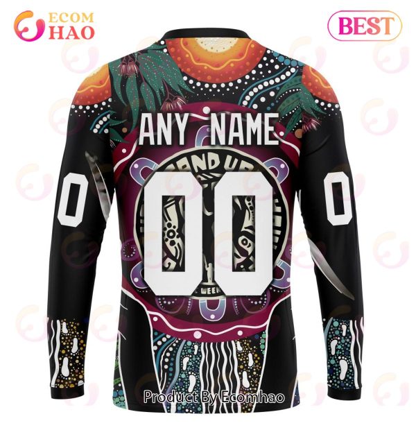 QLD Maroons Specialized NAIDOC EVENTS 3D Hoodie