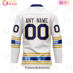 Grateful Dead & Buffalo Sabres Hockey Jersey Personalized Name & Number