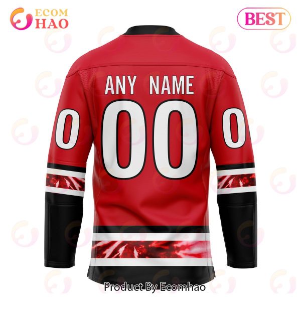 Grateful Dead & Carolina Hurricanes Hockey Jersey Personalized Name & Number