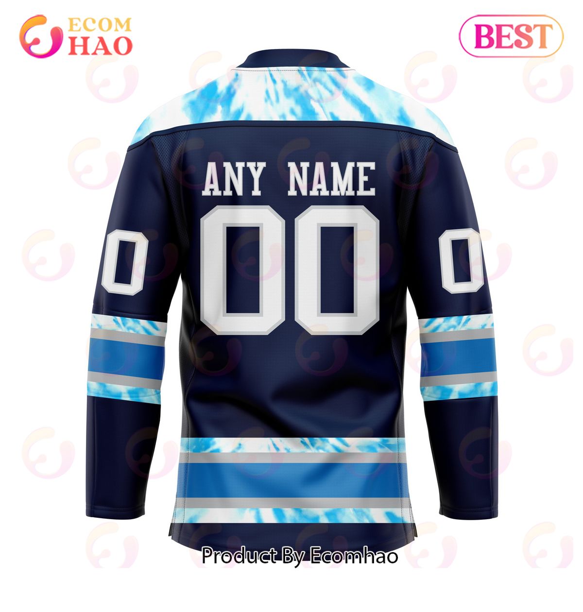 Grateful Dead Minnesota Wild 3D Hockey Jersey Personalized Name Number