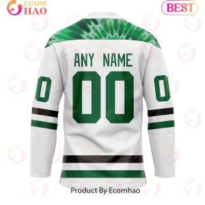 Grateful Dead & Dallas Stars Hockey Jersey Personalized Name & Number
