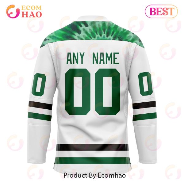 Grateful Dead & Dallas Stars Hockey Jersey Personalized Name & Number