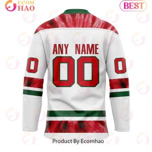 Grateful Dead & New Jersey Devils Hockey Jersey Personalized Name & Number