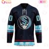 Grateful Dead & San Jose Sharks Hockey Jersey Personalized Name & Number