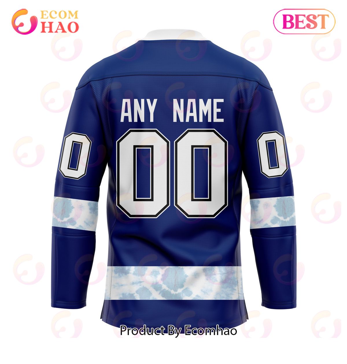 Grateful Dead & Tampa Bay Lightning Hockey Jersey Personalized Name & Number