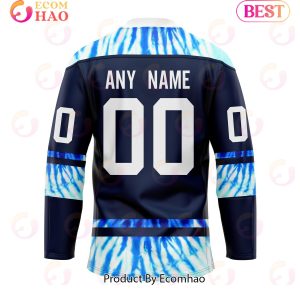 Grateful Dead & Toronto Maple Leafs Hockey Jersey Personalized Name & Number