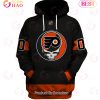 Grateful Dead & New York Rangers V2 Personalized Name & Number 3D Hoodie